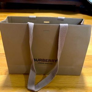 Burberry Paper Bag